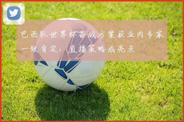 巴西队世界杯备战方案获业内专家一致肯定，直播策略成亮点